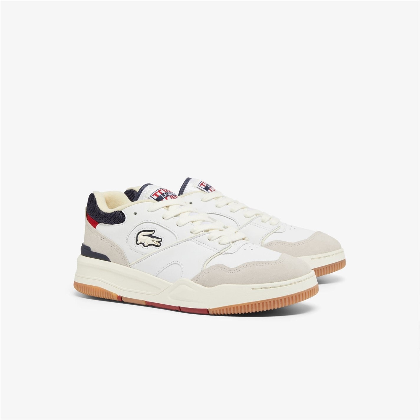Tenisky Lacoste Off White 4995670 Lineshot Leather Trainers - 2