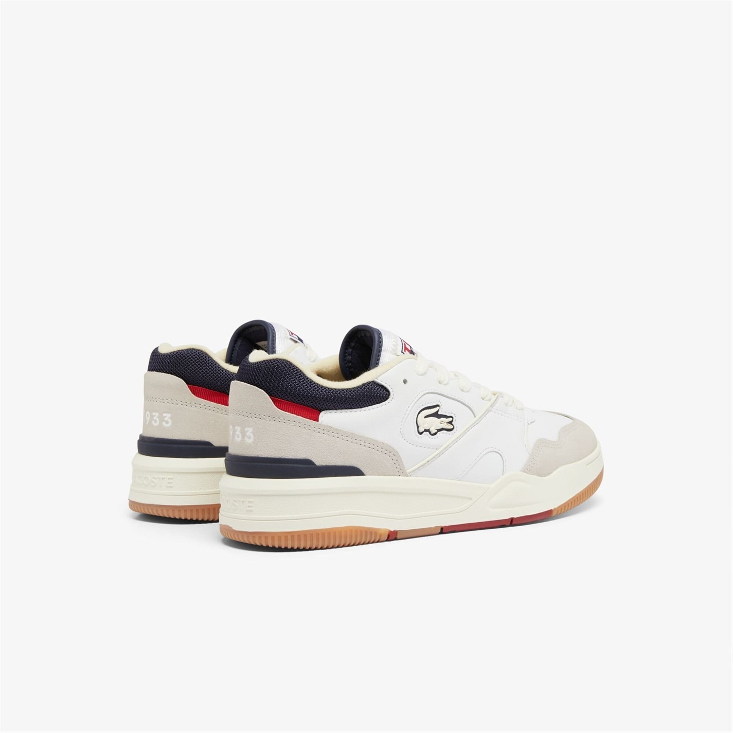 Tenisky Lacoste Off White 4995670 Lineshot Leather Trainers - 3