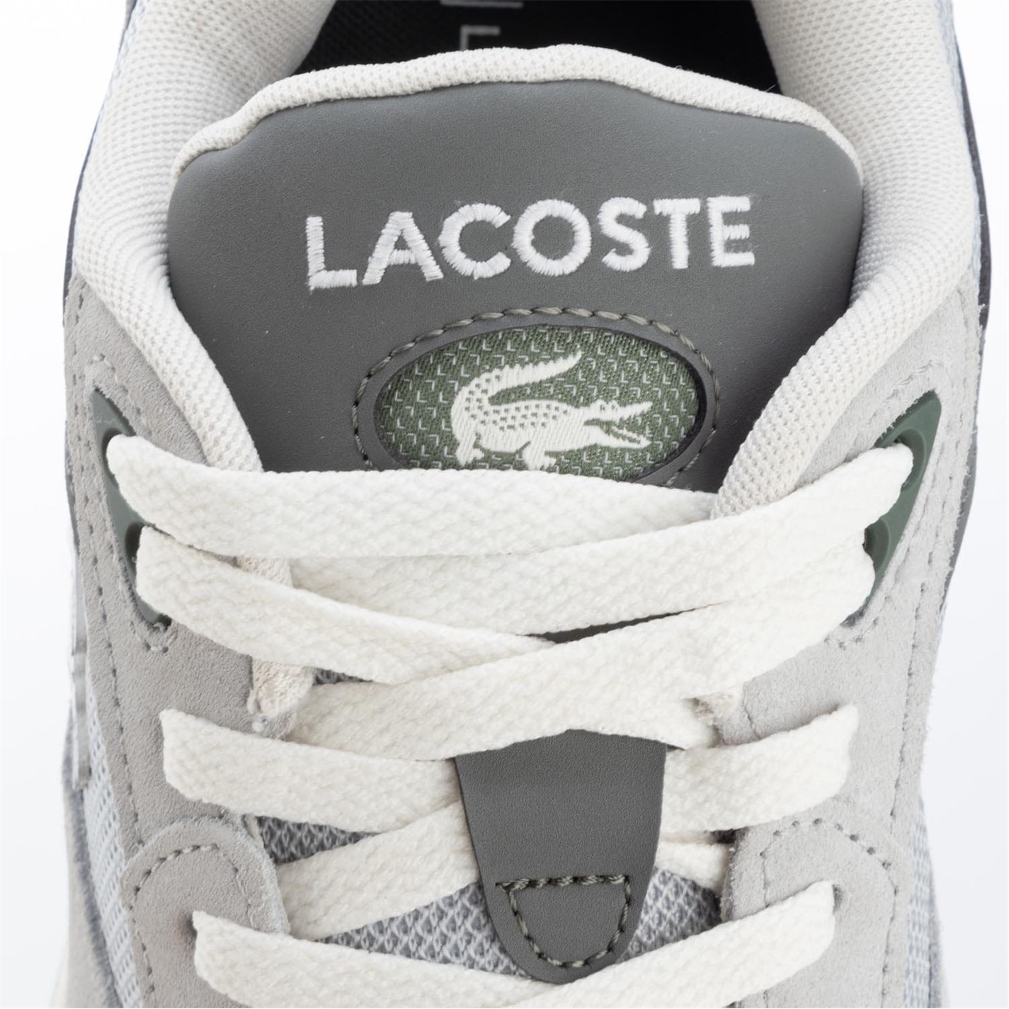 Tenisky Lacoste Grey 188565 Storm 96 Vintage Leather Trainers - 6