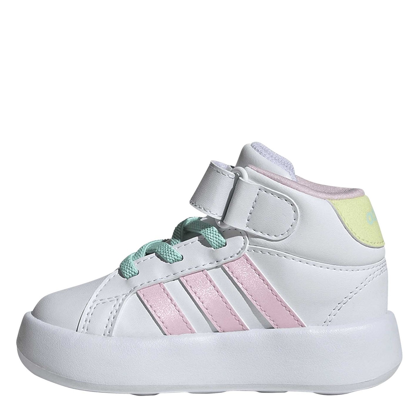 Tenisky adidas White 8091190 Grand Court Mid Trainers - 2