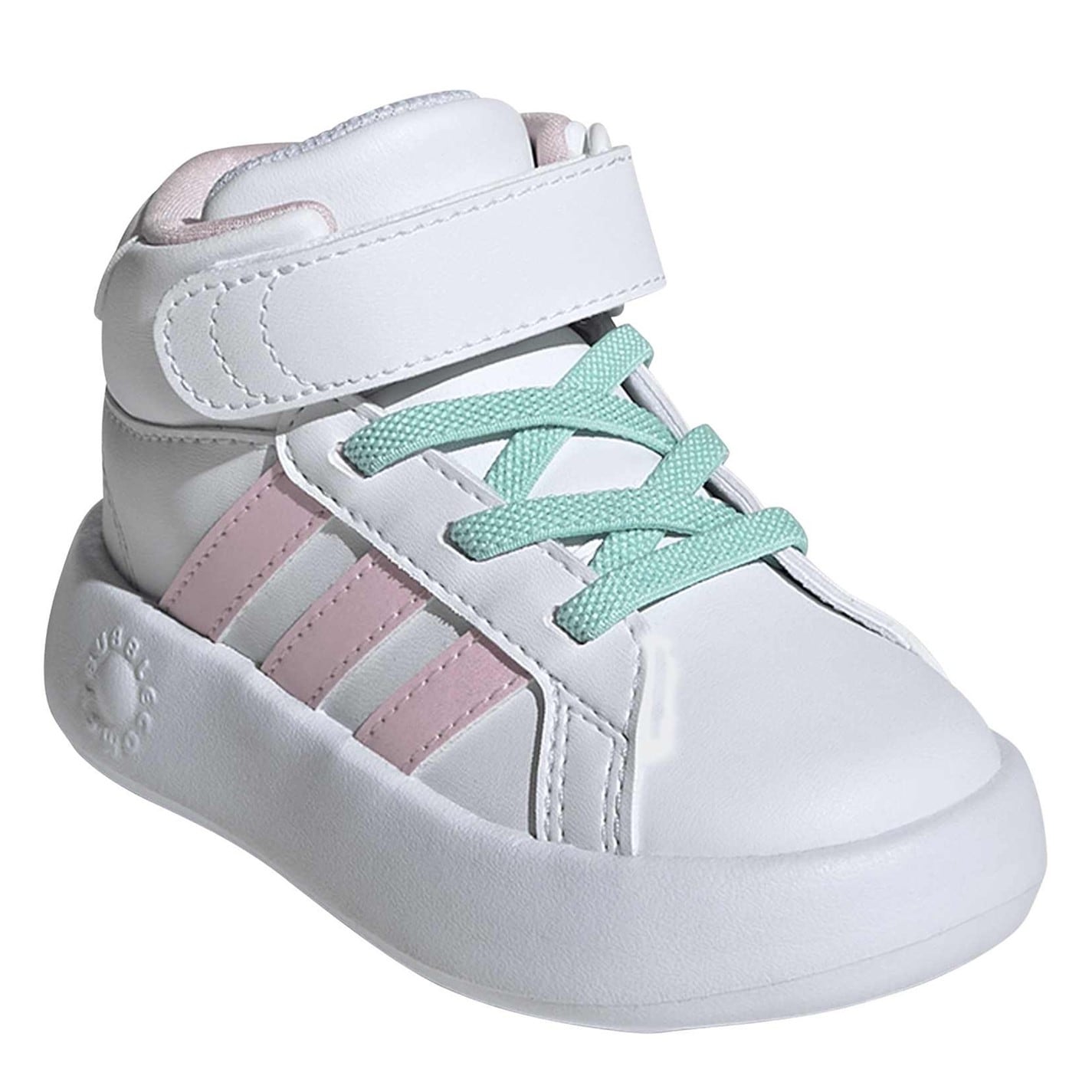 Tenisky adidas White 8091190 Grand Court Mid Trainers - 3