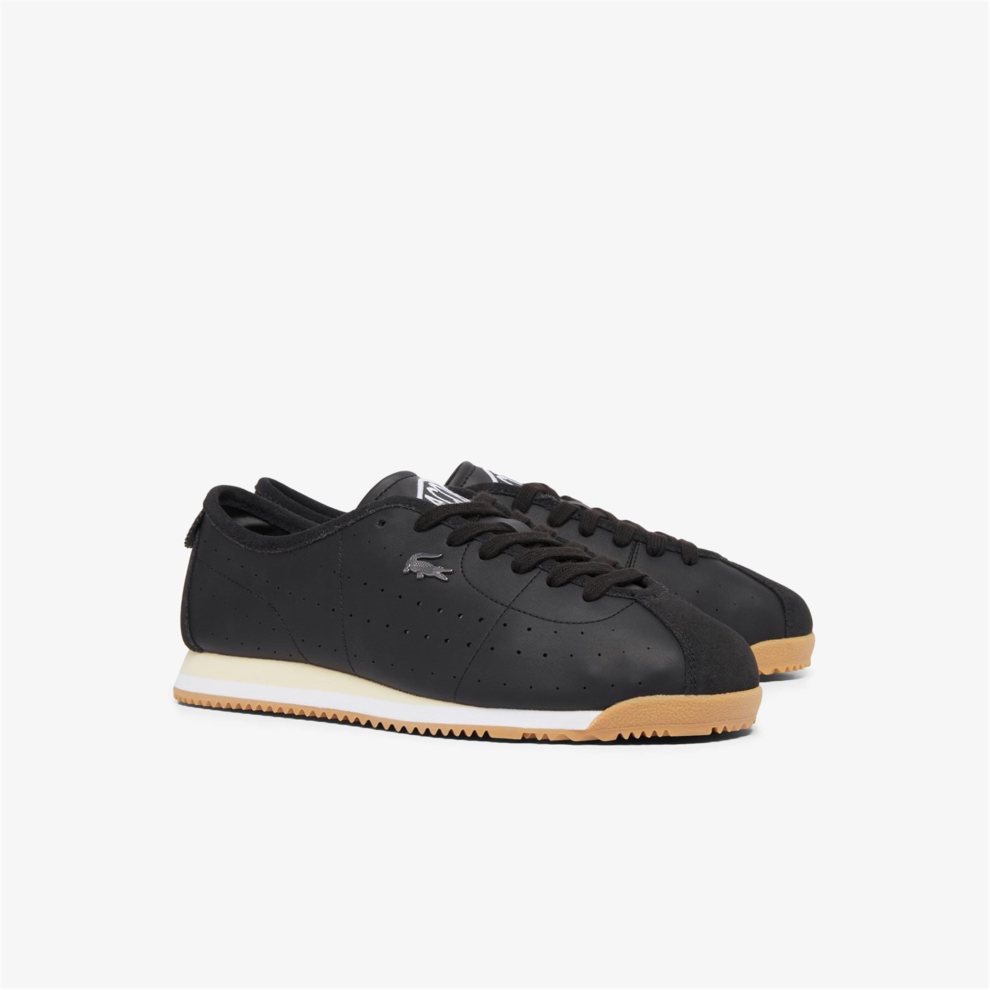 Tenisky Lacoste Black 2246034 Club-Low Leather Trainers - 2