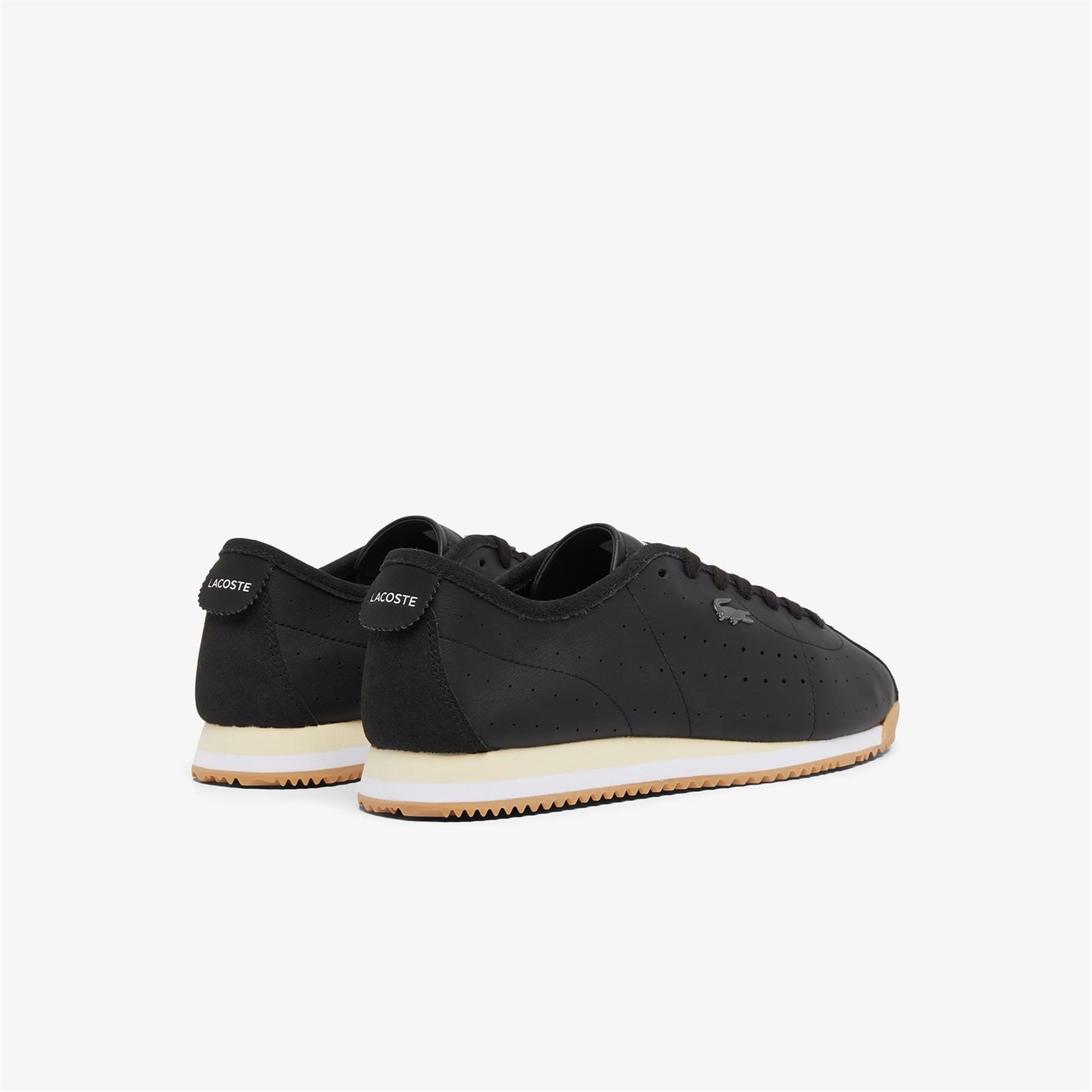Tenisky Lacoste Black 2246034 Club-Low Leather Trainers - 3