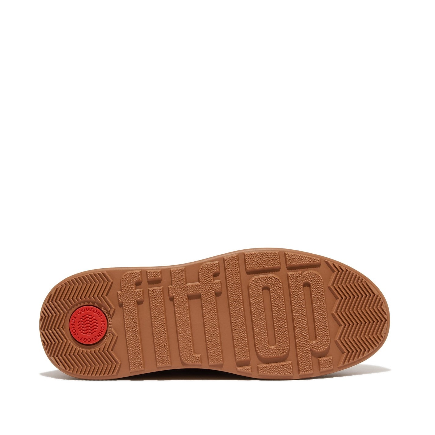 Boty Fitflop Tan 8933572 F-Mode Suede Flatform Zip Ankle Boots - 5