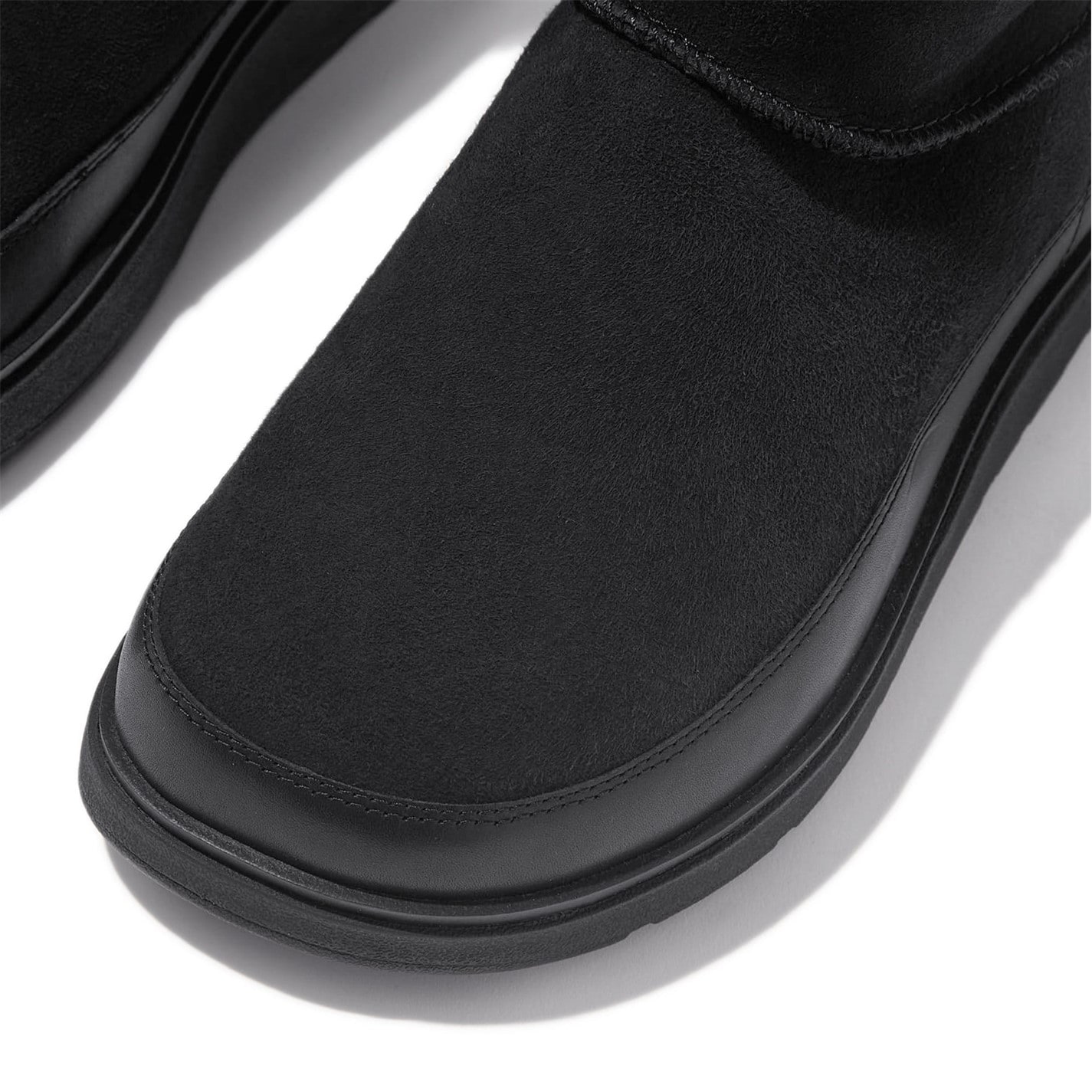 Topánky Fitflop Black 1462960 Gen-FF Ultra Mini Double Faced Shearling Boots - 7