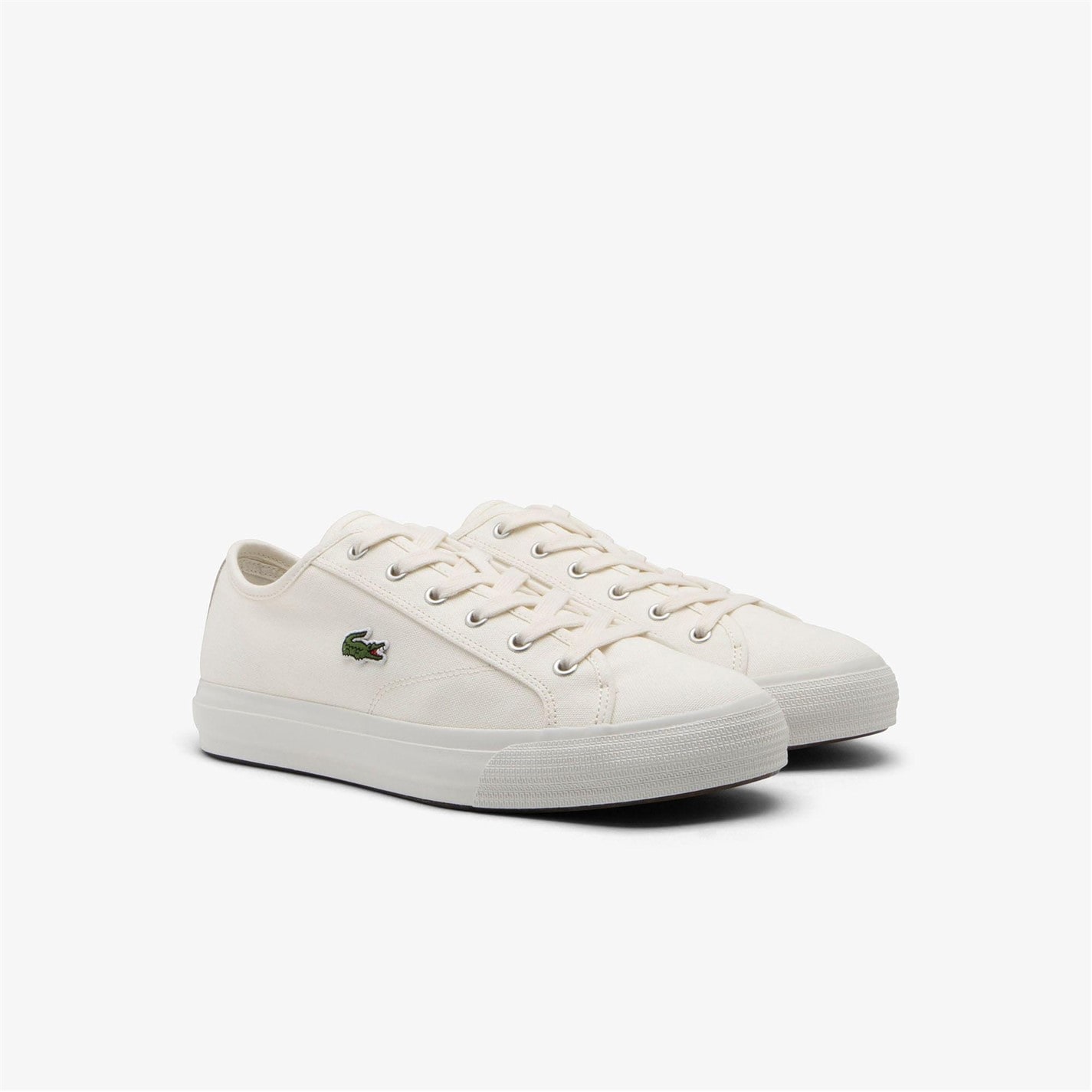 Tenisky Lacoste Beige 8615713 Backcourt Canvas Low Trainers - 2