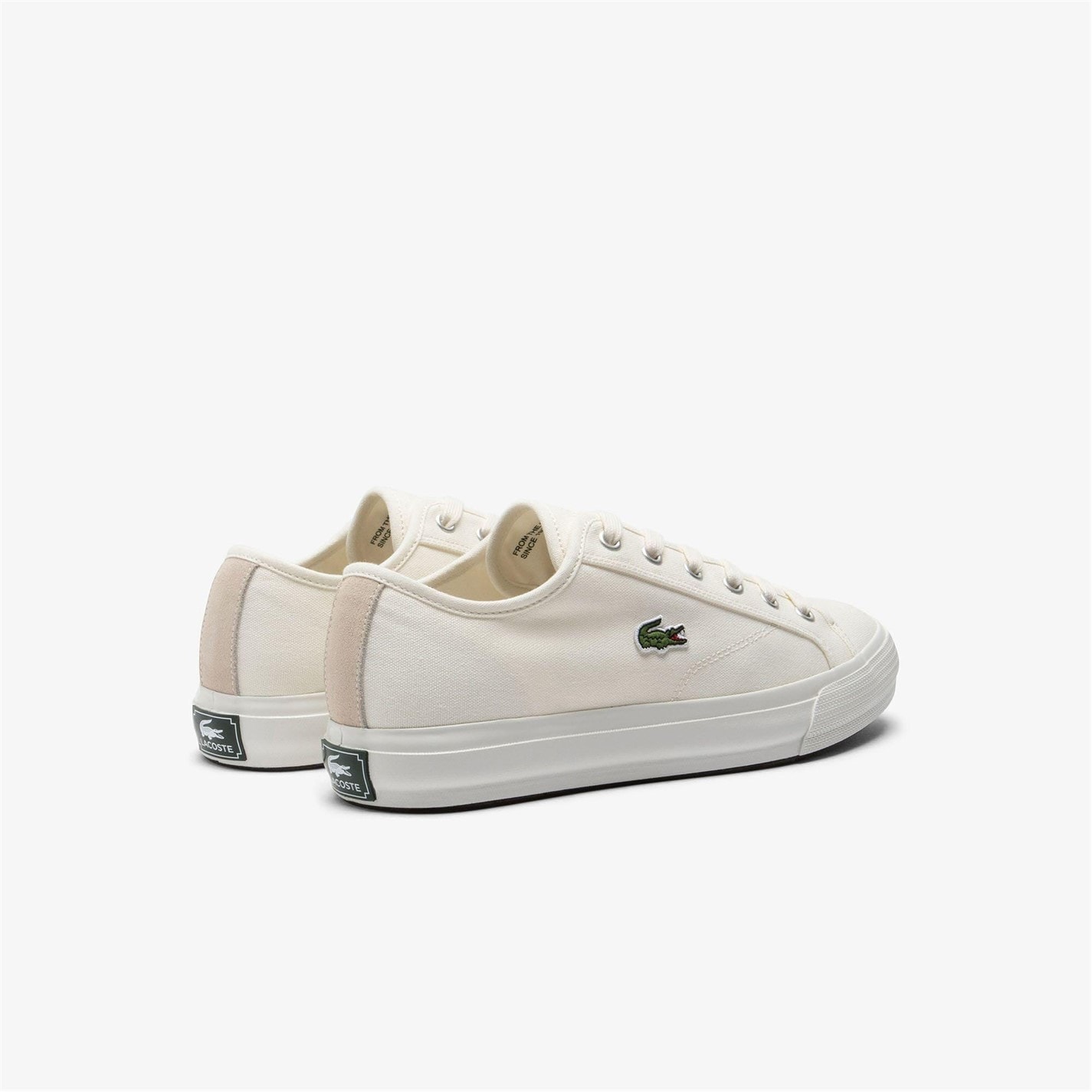 Tenisky Lacoste Beige 8615713 Backcourt Canvas Low Trainers - 3