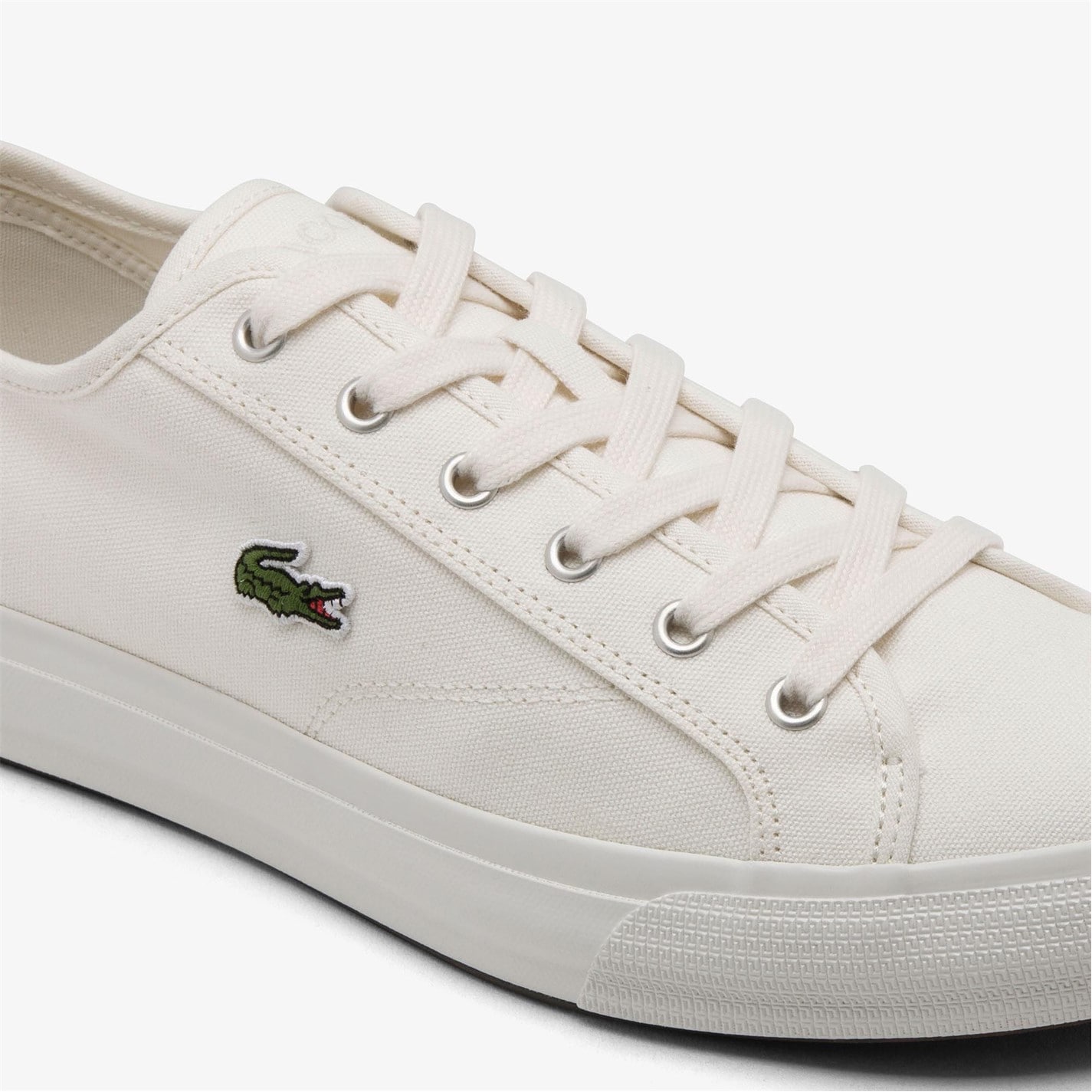 Tenisky Lacoste Beige 8615713 Backcourt Canvas Low Trainers - 6