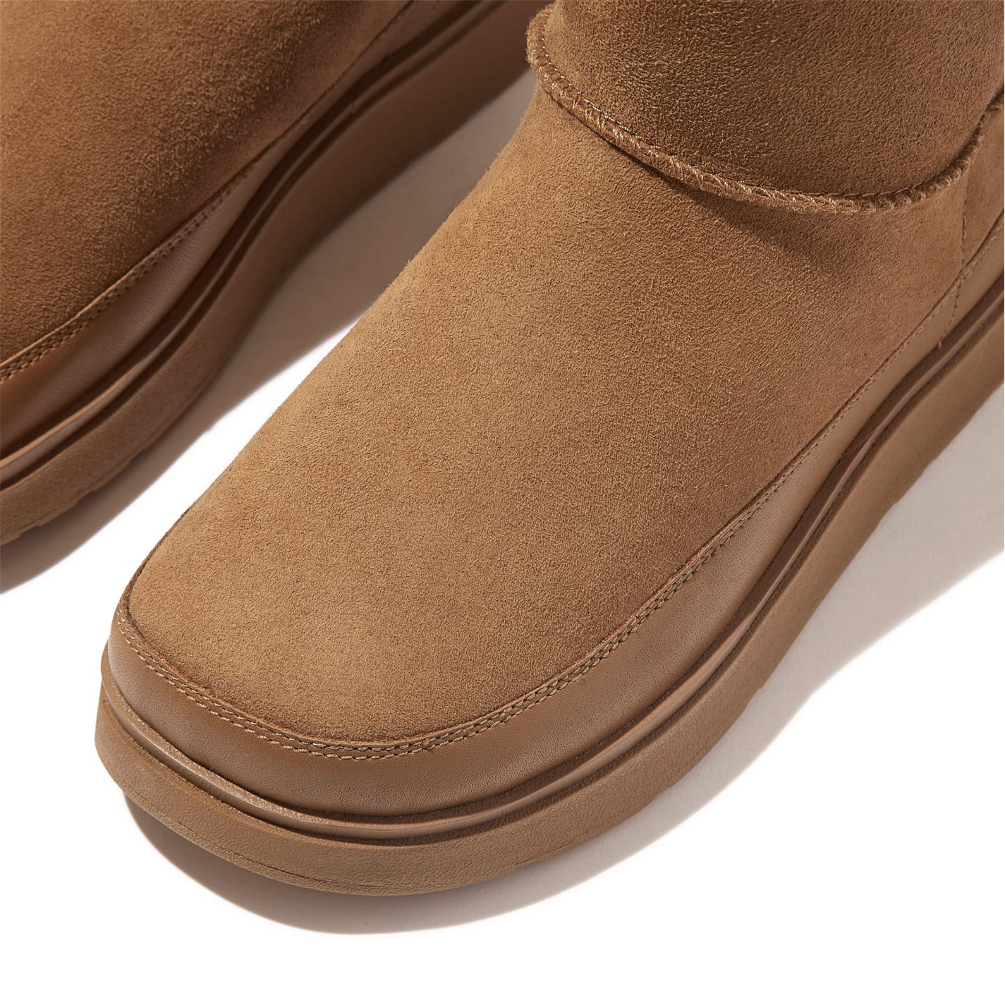 Topánky Fitflop Tan 7012468 Gen-FF Ultra Mini Double Faced Shearling Boots - 4
