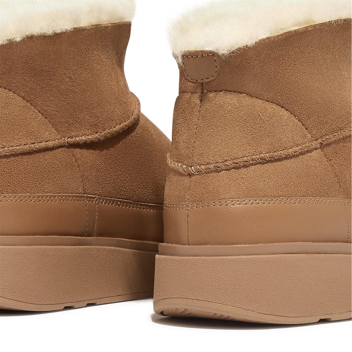 Topánky Fitflop Tan 7012468 Gen-FF Ultra Mini Double Faced Shearling Boots - 6