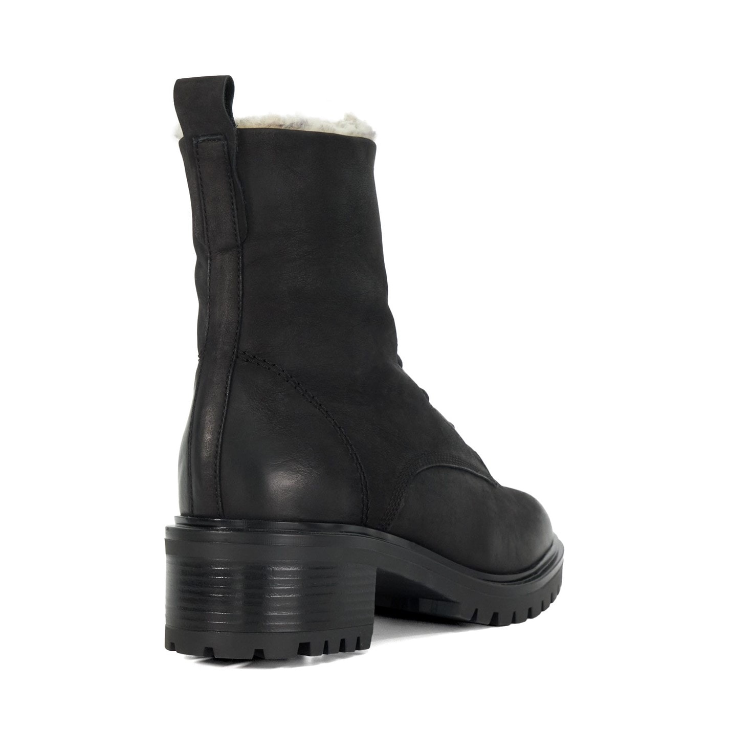 Topánky Dune London Black 7081958 Paniz Chunky Faux Fur Lined Boots - 3