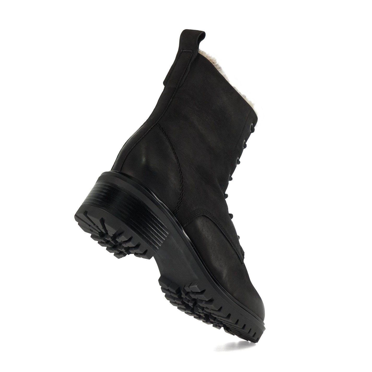 Topánky Dune London Black 7081958 Paniz Chunky Faux Fur Lined Boots - 6