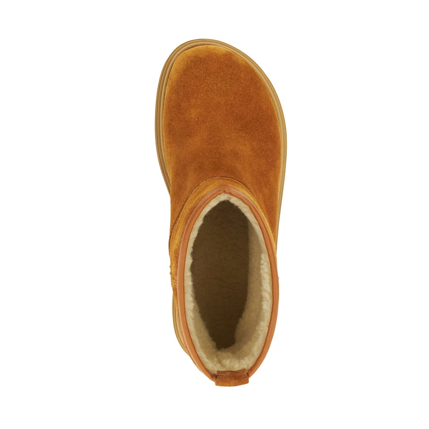 Topánky Dune London Tan 141761 Podsey Faux Shearling Lined Platform Boots - 4