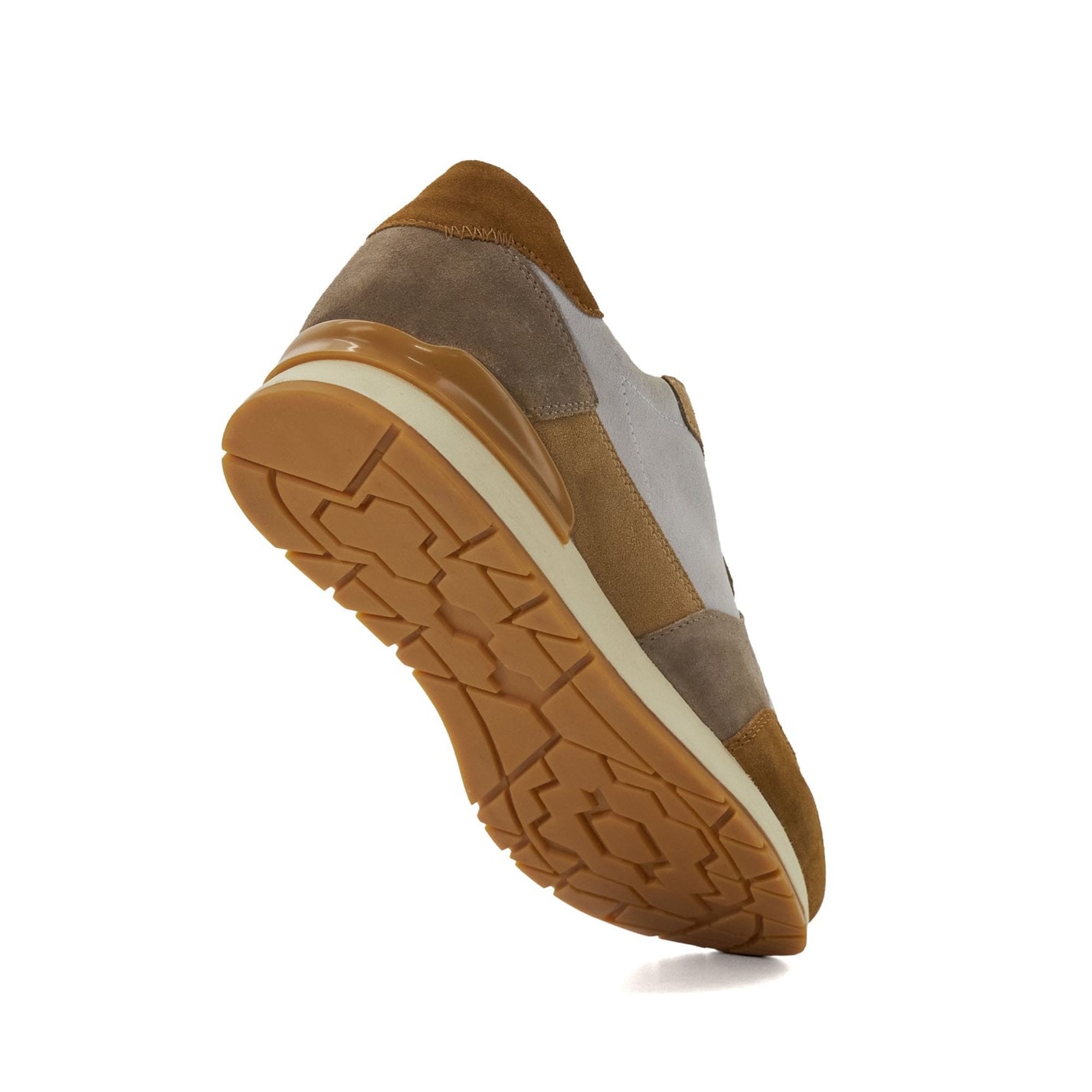 Tenisky Dune London Taupe 898706 Treaty Textured Lace Up Trainers - 6