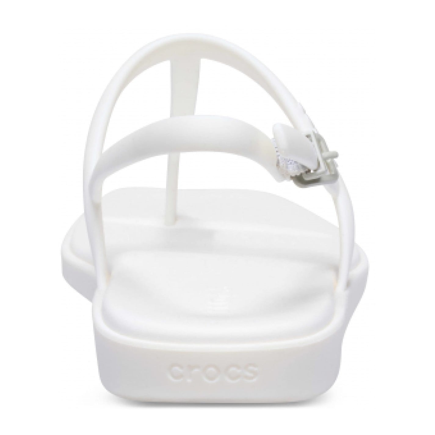 Crocs White 5150346 Miamai Thong Flip Sandals - 4