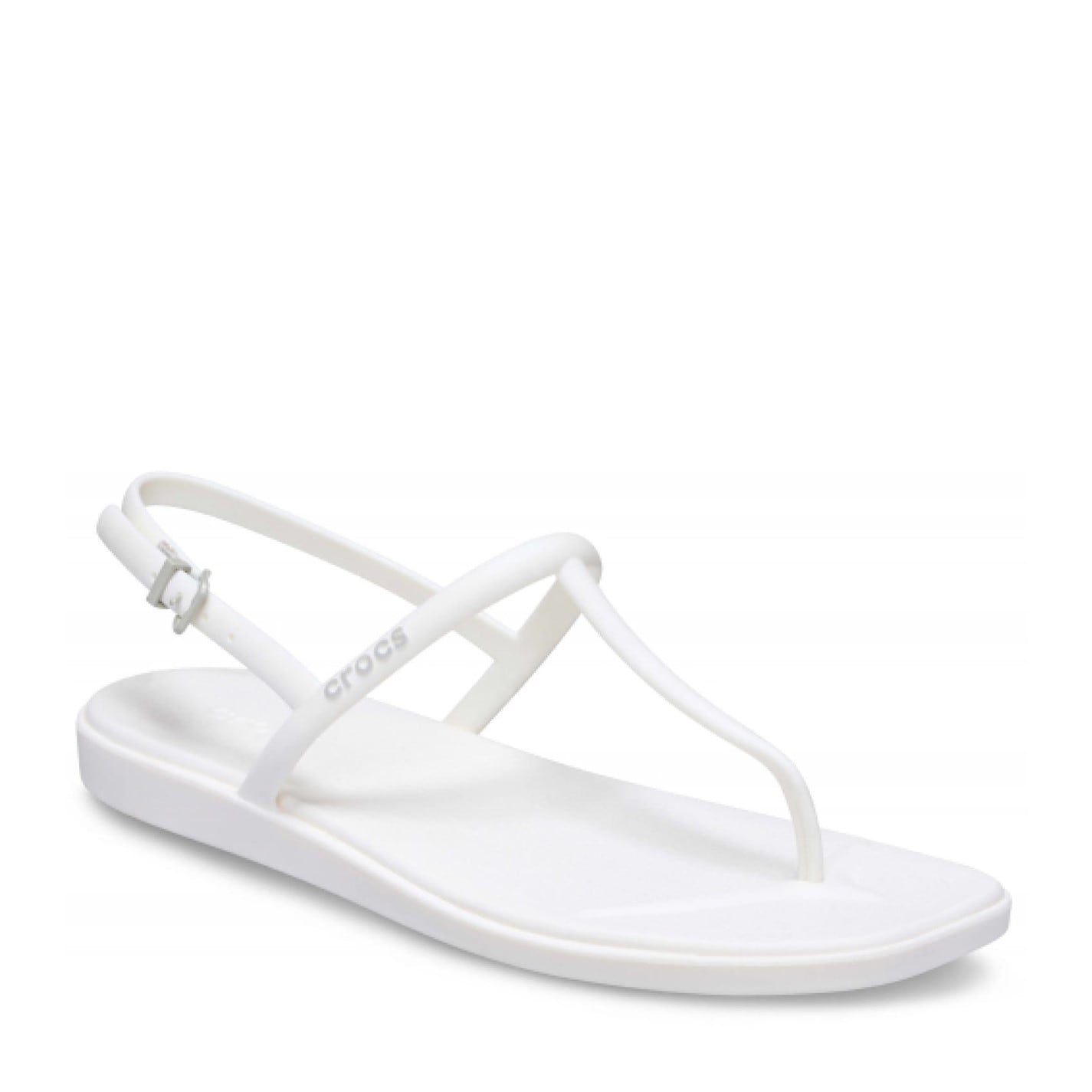 Crocs White 5150346 Miamai Thong Flip Sandals - 6