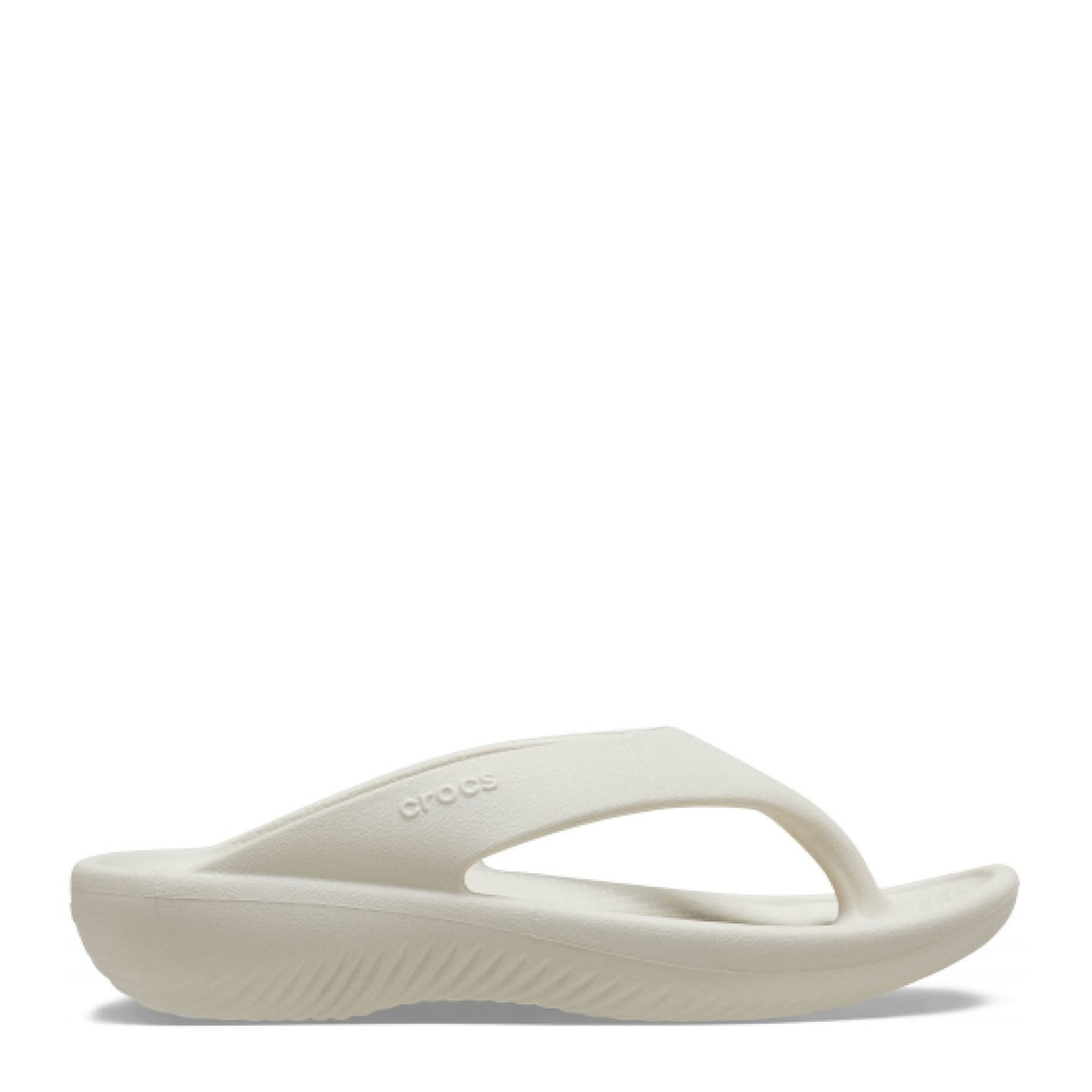 Crocs White 343396 Mellow Recovery Flip Flop - 1