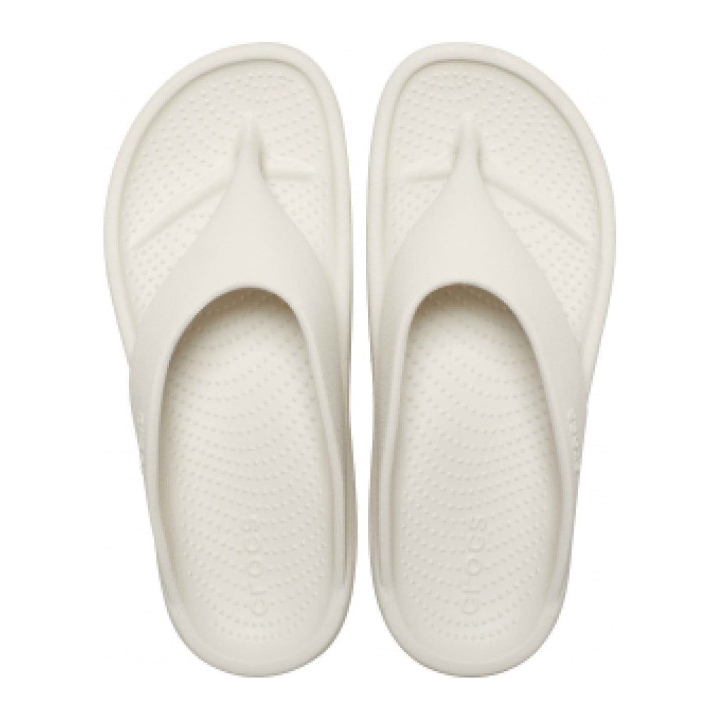 Crocs White 343396 Mellow Recovery Flip Flop - 5