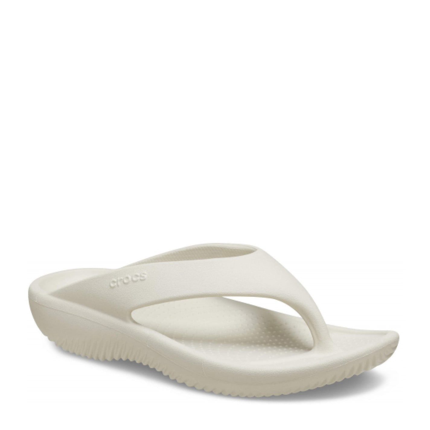 Crocs White 343396 Mellow Recovery Flip Flop - 6
