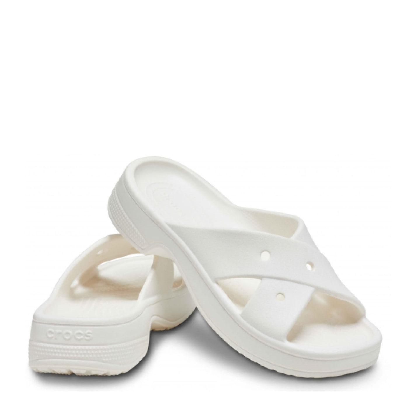 Crocs White 1938339 Classic Clogs - 2
