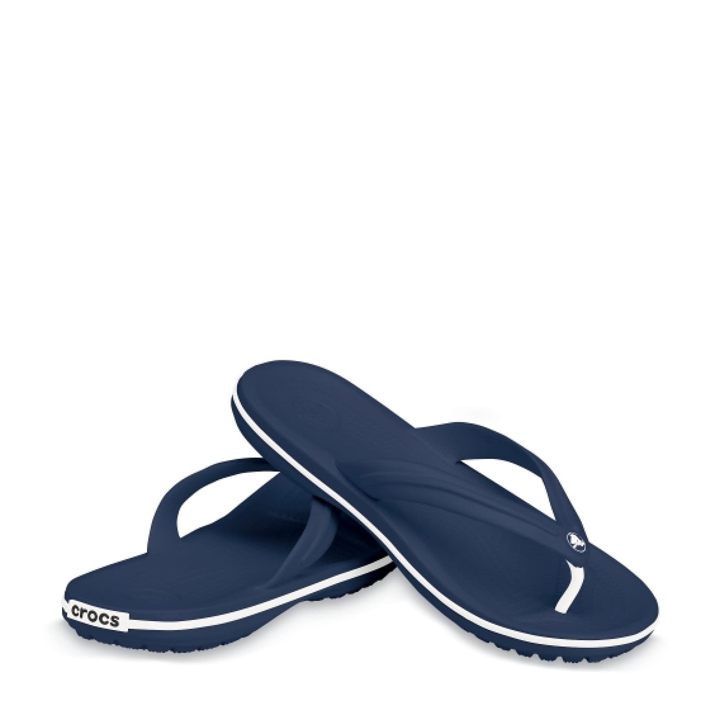 Crocs Navy 2311060 Crocbrand Flip Flop - 2