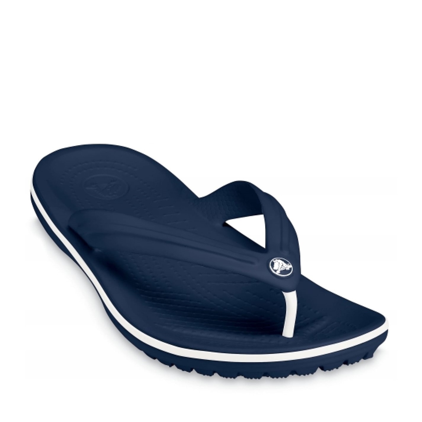 Crocs Navy 2311060 Crocbrand Flip Flop - 6