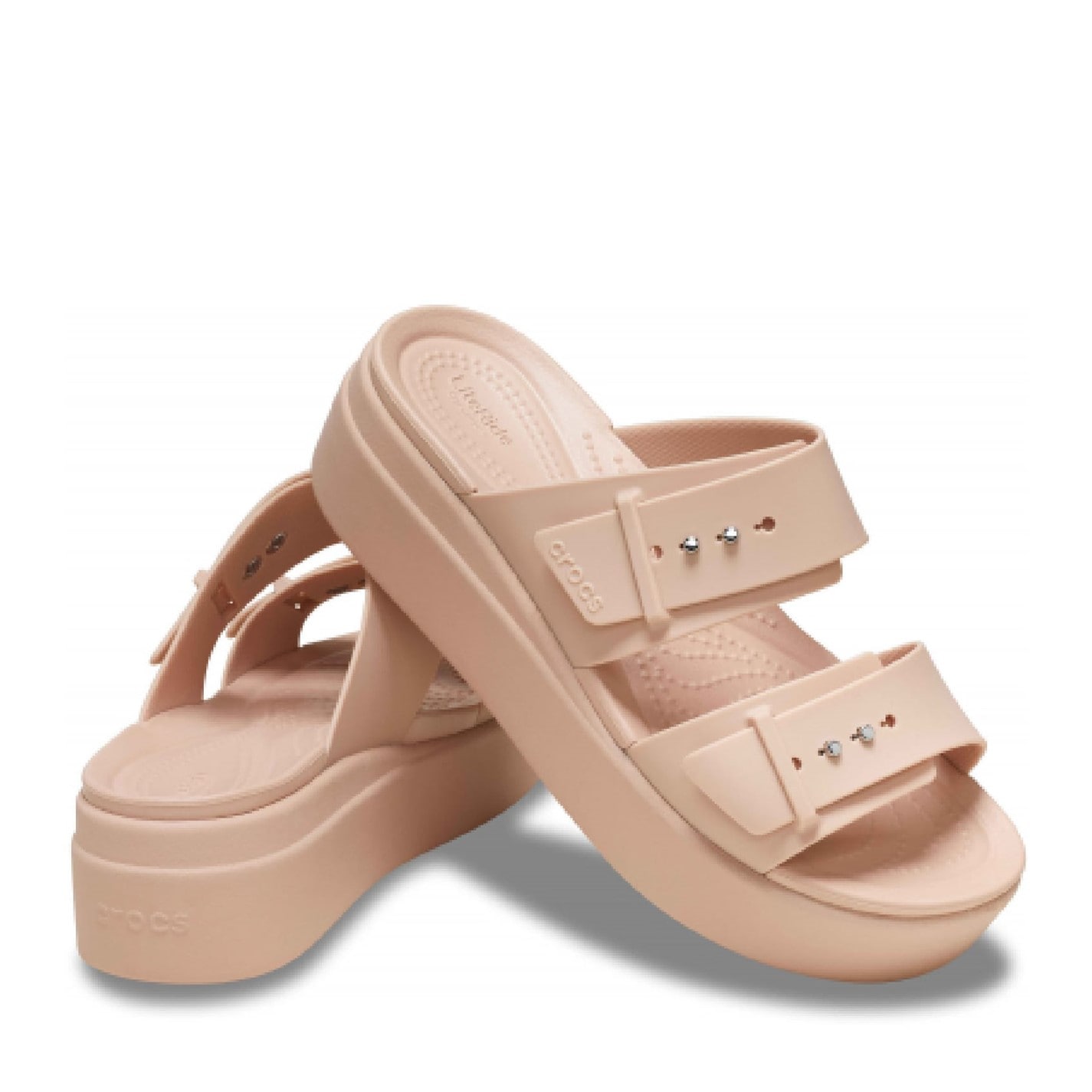 Crocs Pink 6710768 Brooklyn Buckle Sandal - 2