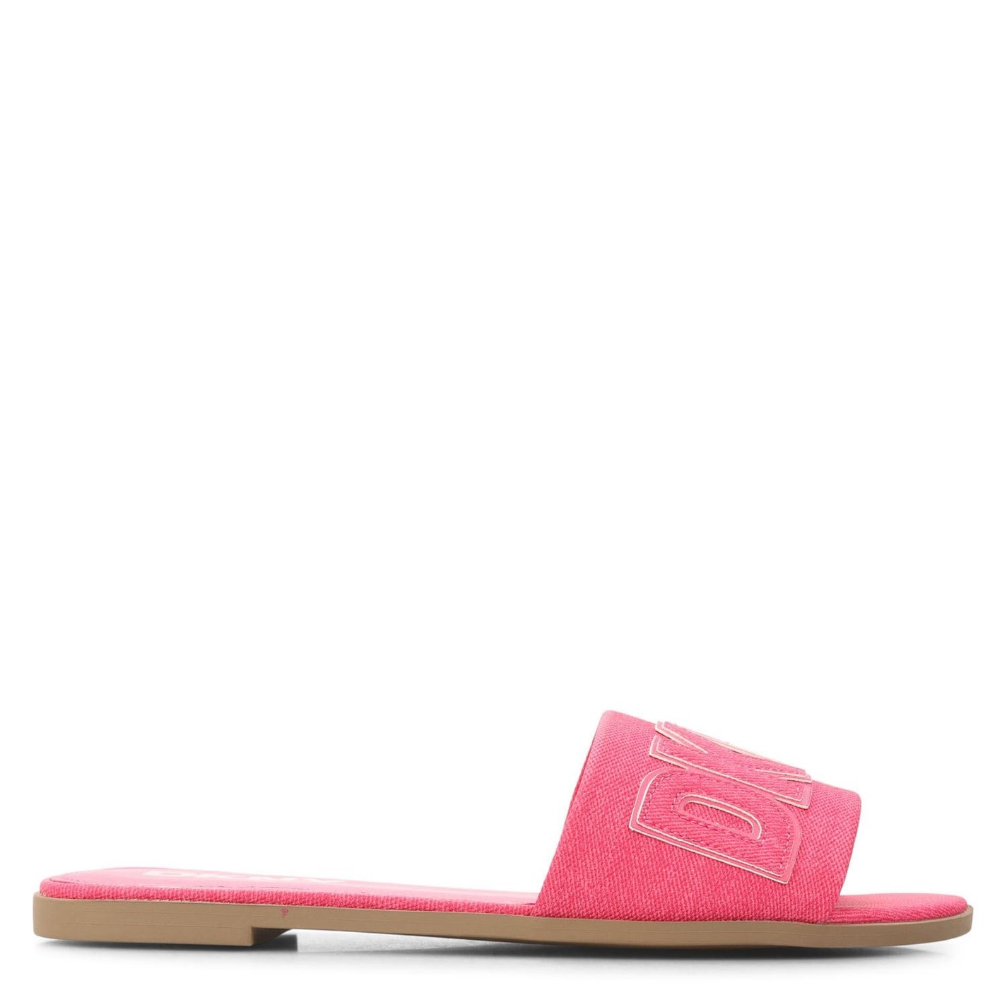 DKNY Pink 468976 Willow Flat Sliders - 1