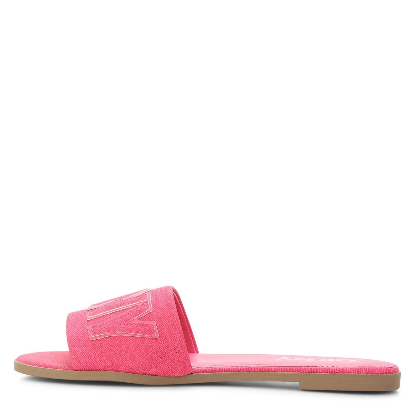 DKNY Pink 468976 Willow Flat Sliders - 2