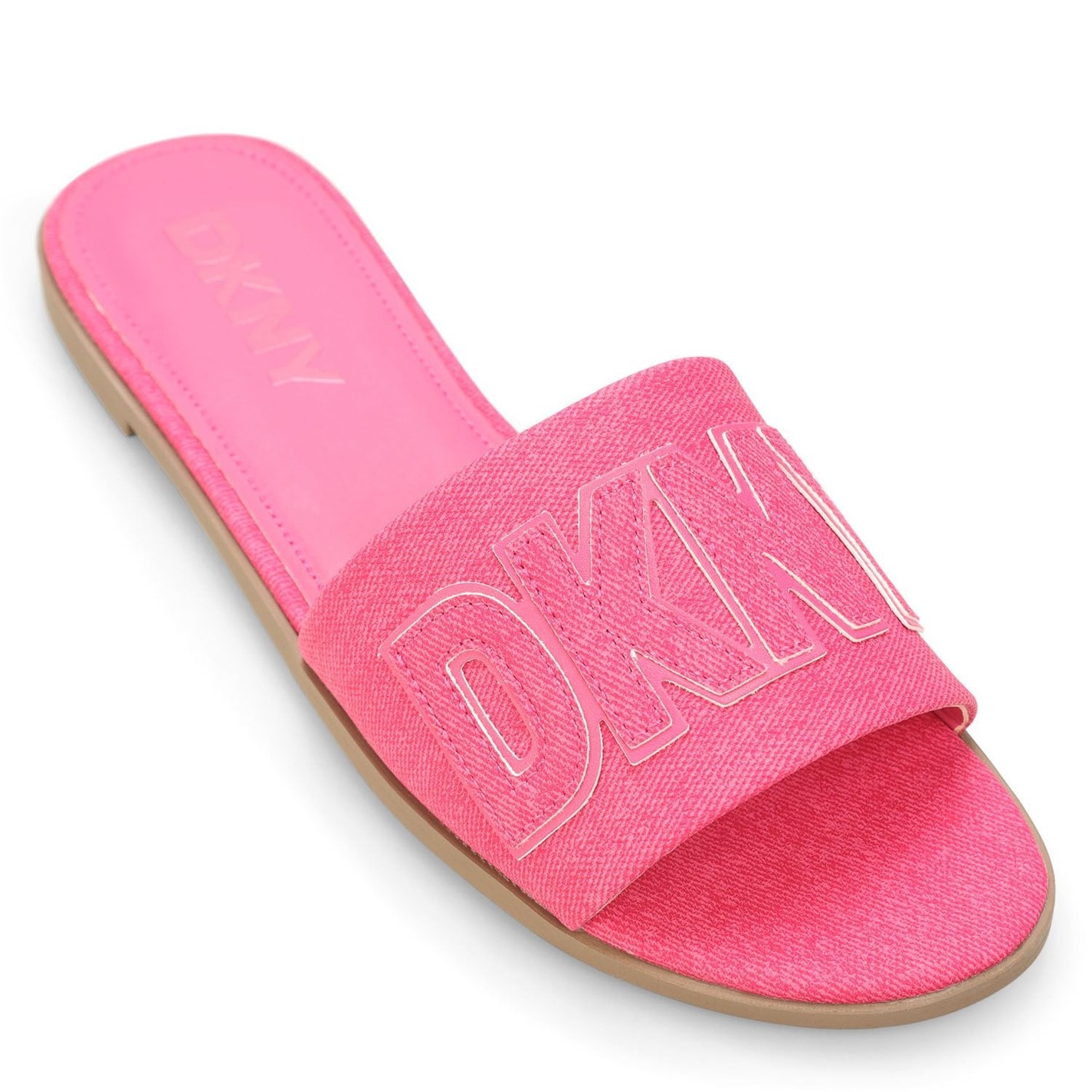 DKNY Pink 468976 Willow Flat Sliders - 5