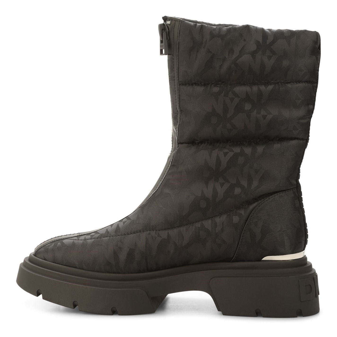 Boty DKNY Black 3075187 Fiza Zip Up Winter Boots - 1