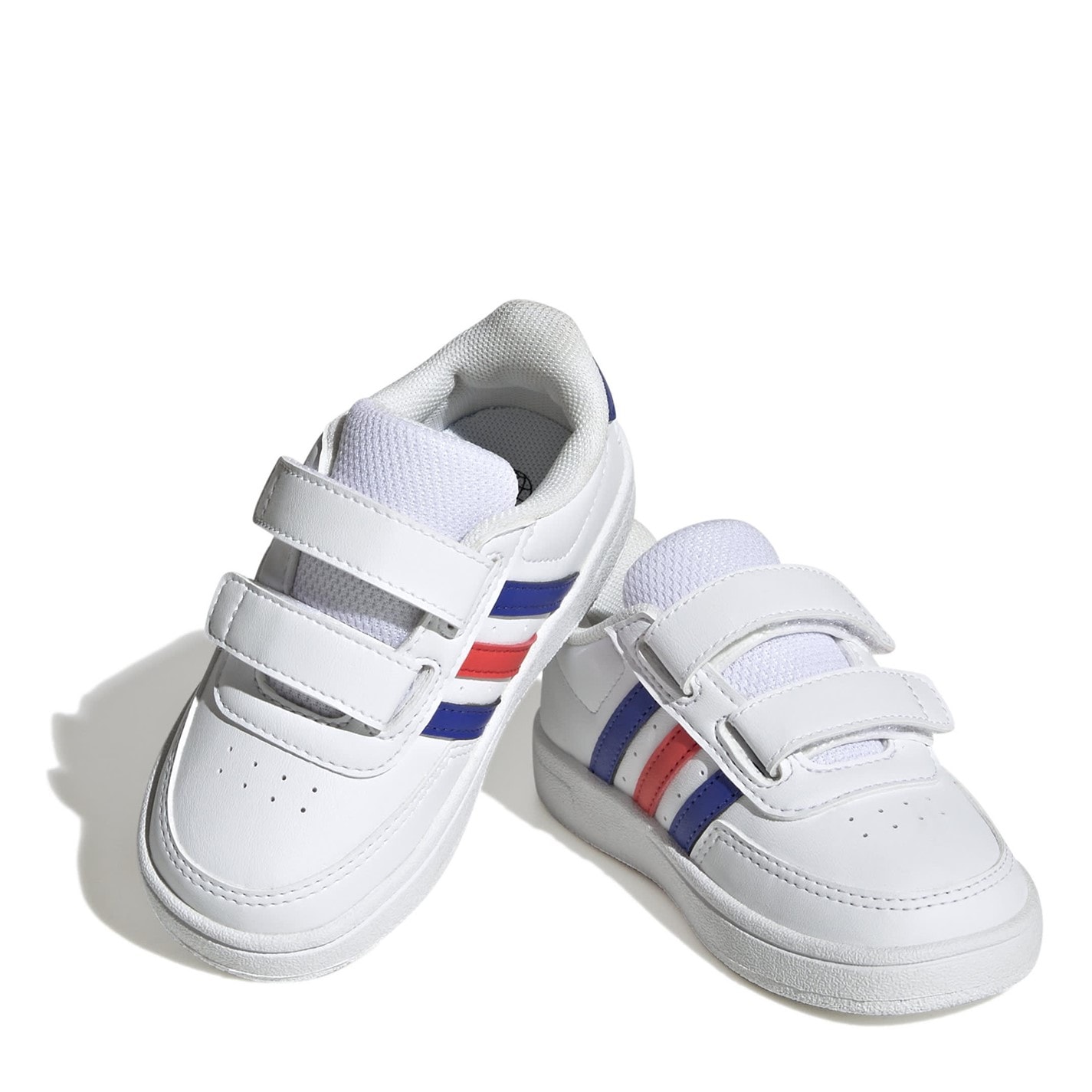 Tenisky adidas White 5217159 Unisex Kids' Breaknet Casual Low-Top Trainers - 3