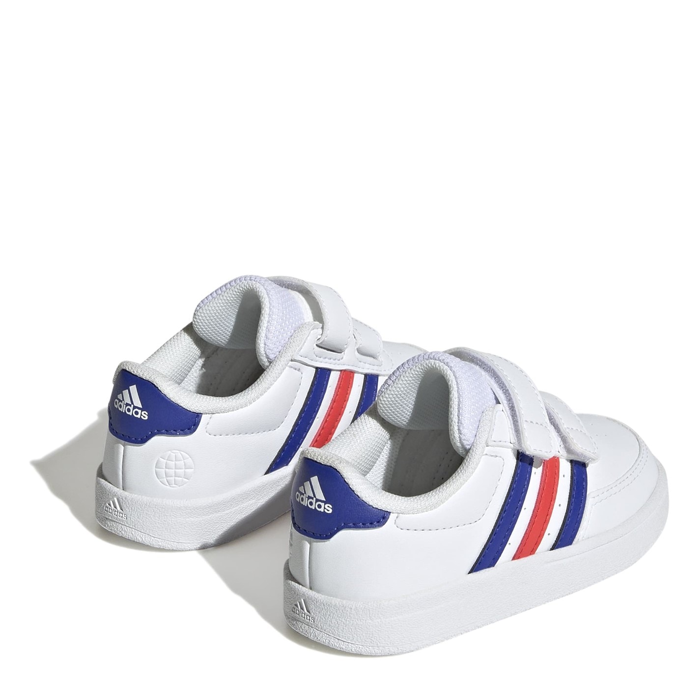 Tenisky adidas White 5217159 Unisex Kids' Breaknet Casual Low-Top Trainers - 4
