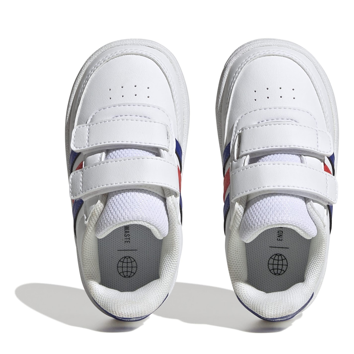 Tenisky adidas White 5217159 Unisex Kids' Breaknet Casual Low-Top Trainers - 5