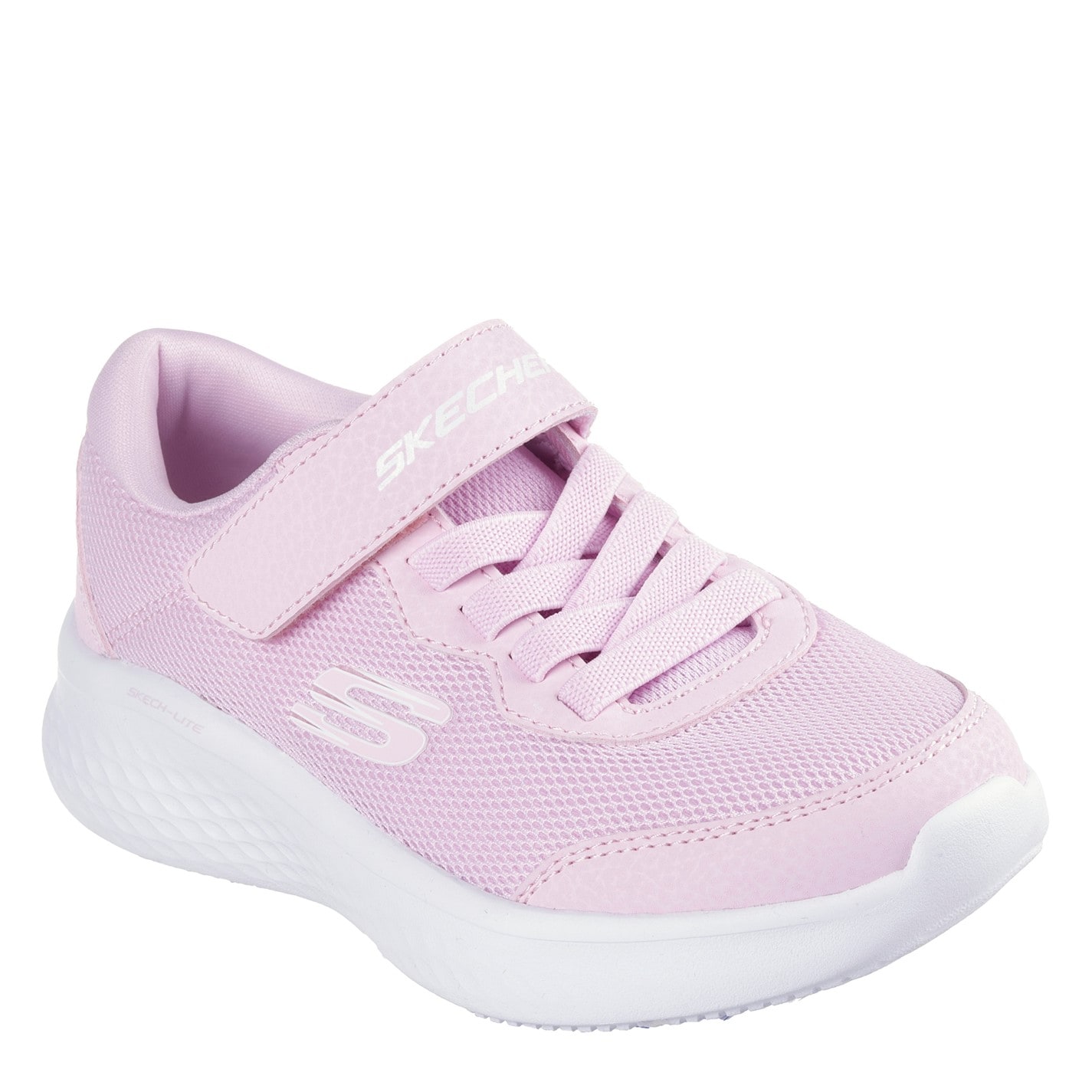 Tenisky Skechers Light Pink 585079 Skechers Gore And Strap Mesh Sneaker Low-Top Trainers Girls - 3