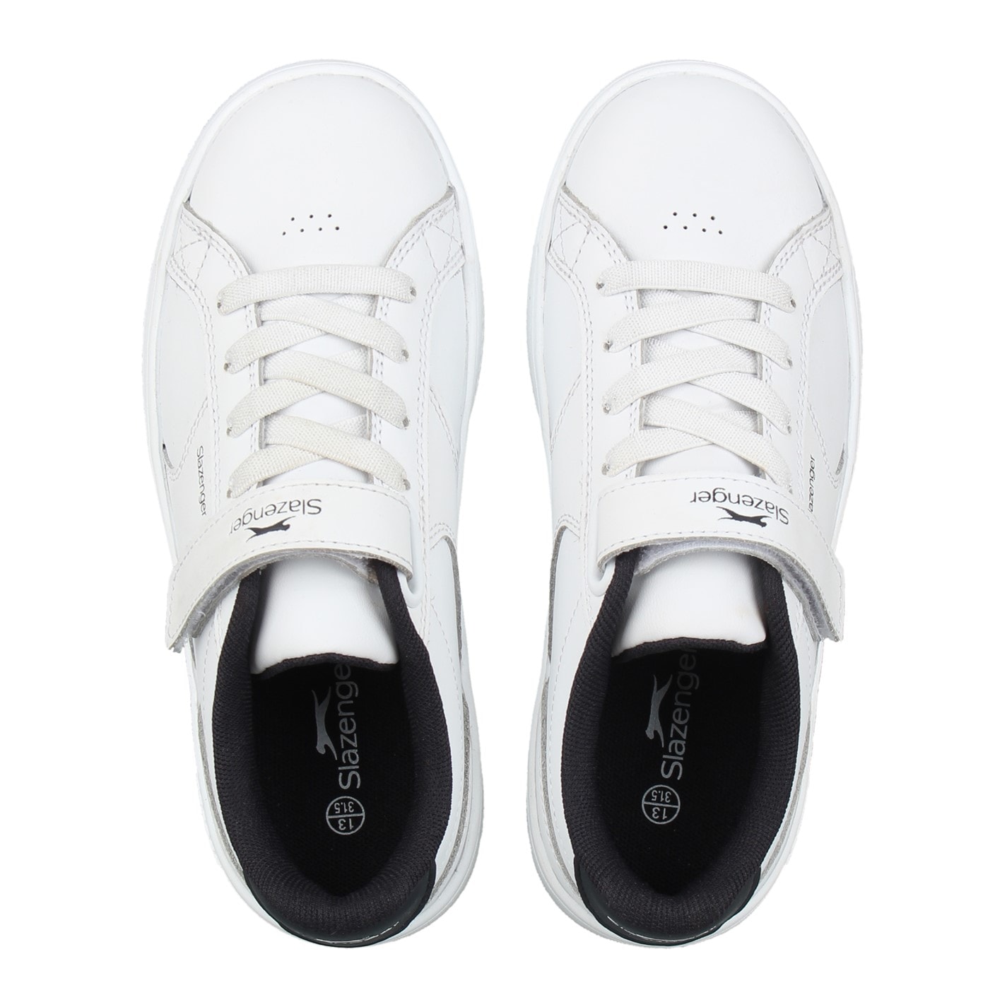 Tenisky Slazenger White 7346420 Unisex Kids' Slaz Starling Low-Top Trainers - 5