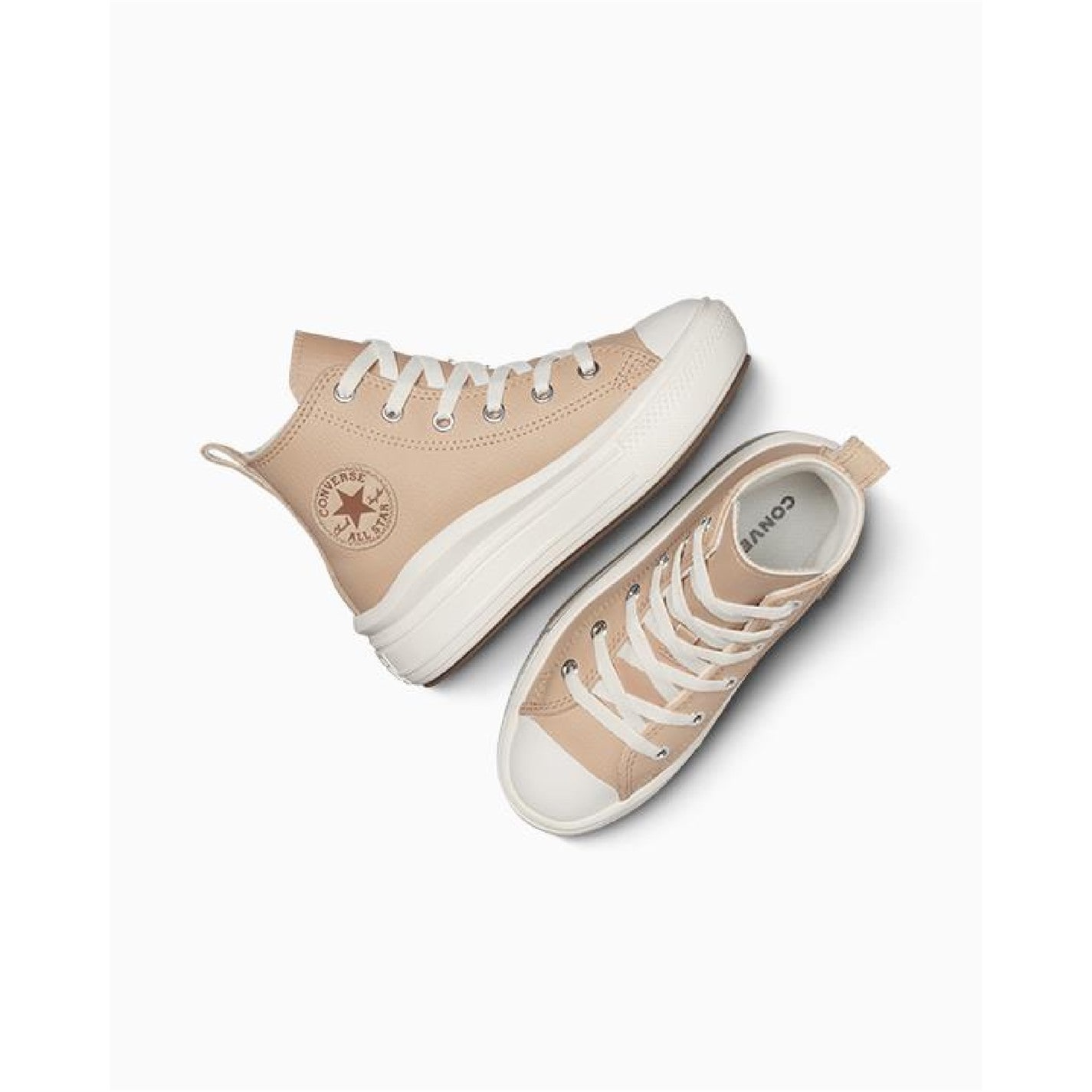 Detské tenisky Converse 236-Warm Quar 9514631 Unisex Kids' Chuck Taylor All Star Mov Platform Trainers - 4