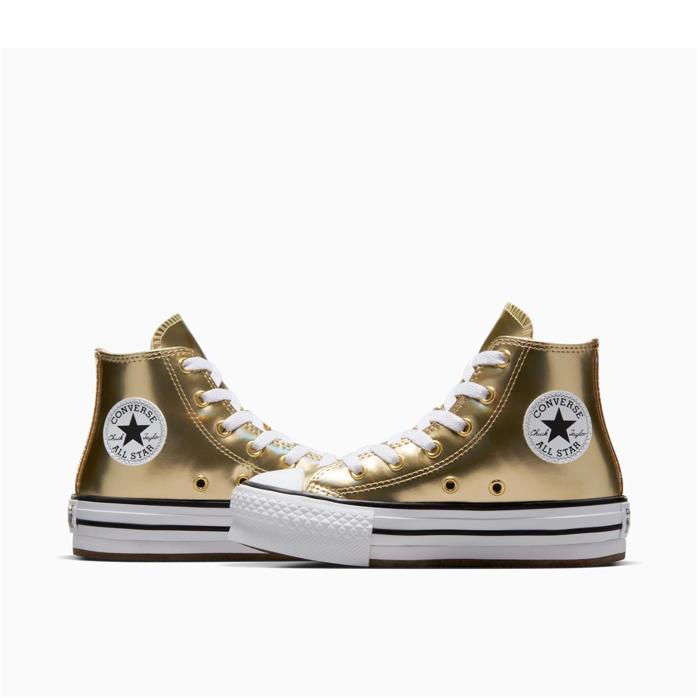 Tenisky Converse 752-Metallic 6424429 Kids' Chuck Taylor All Star Eva Platform Trainers - 3
