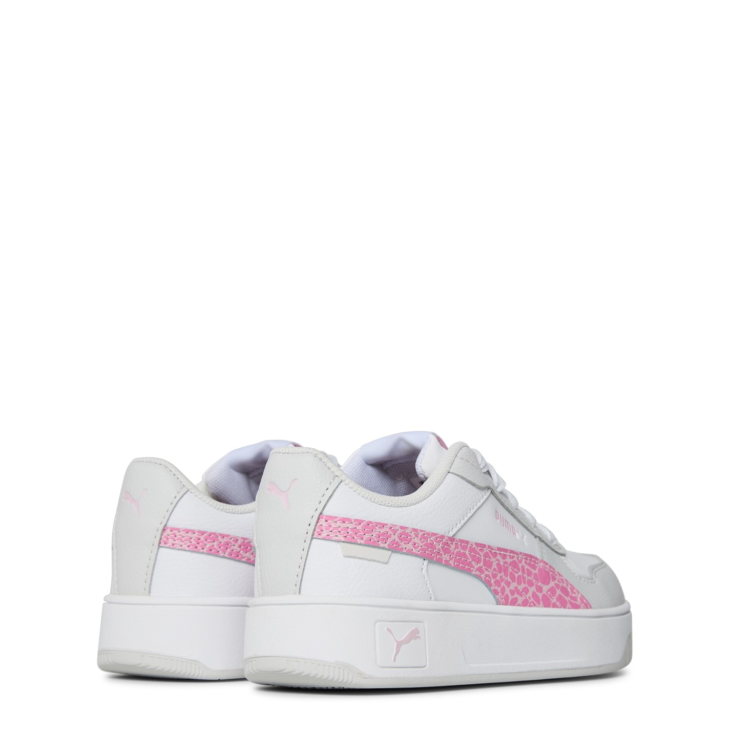 Boty Puma White 2463848 Carina Street Ps Low-Top Trainers Girls - 4