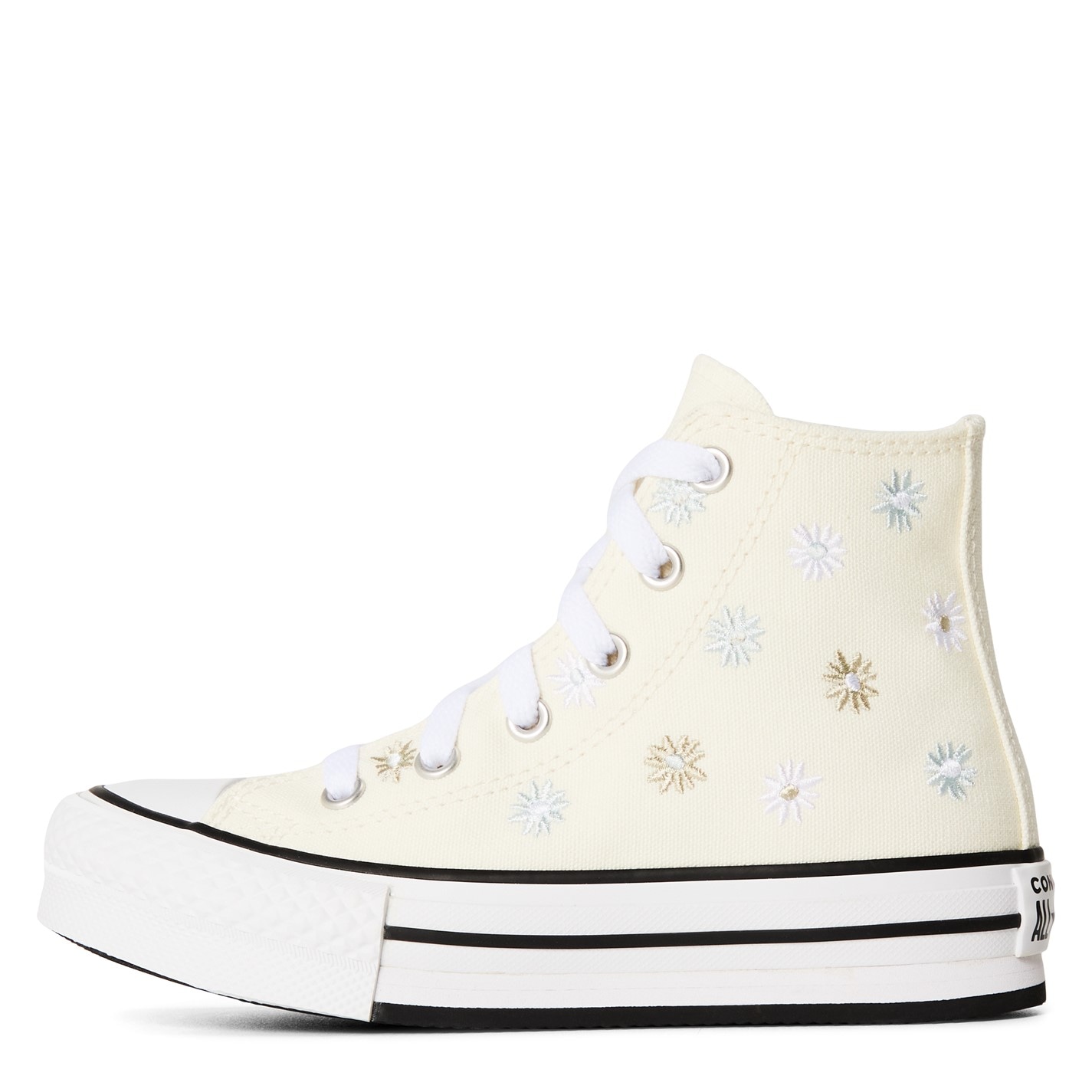 Dětské Boty Converse 286-Egret 5140416 Kids' Chuck Taylor All Star Eva Platform Trainers - 2