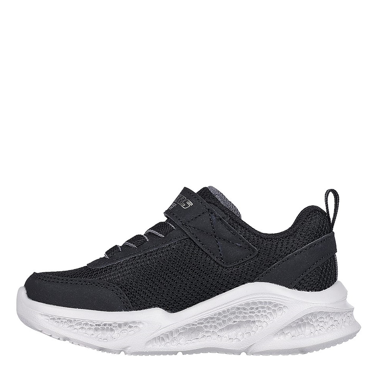 Tenisky Skechers Black 9098806 Kids' Meteor Leather Light Up Trainers - 2