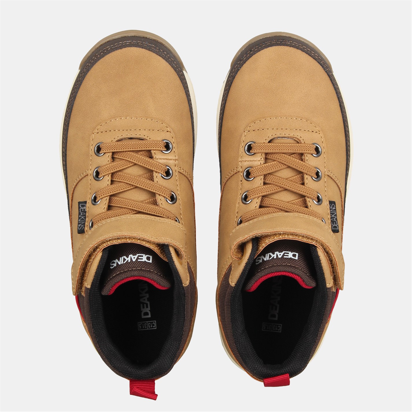 Tenisky Nicholas Deakins Brown 6559530 Kids' High Top Lace Up High-Top Trainers - 4
