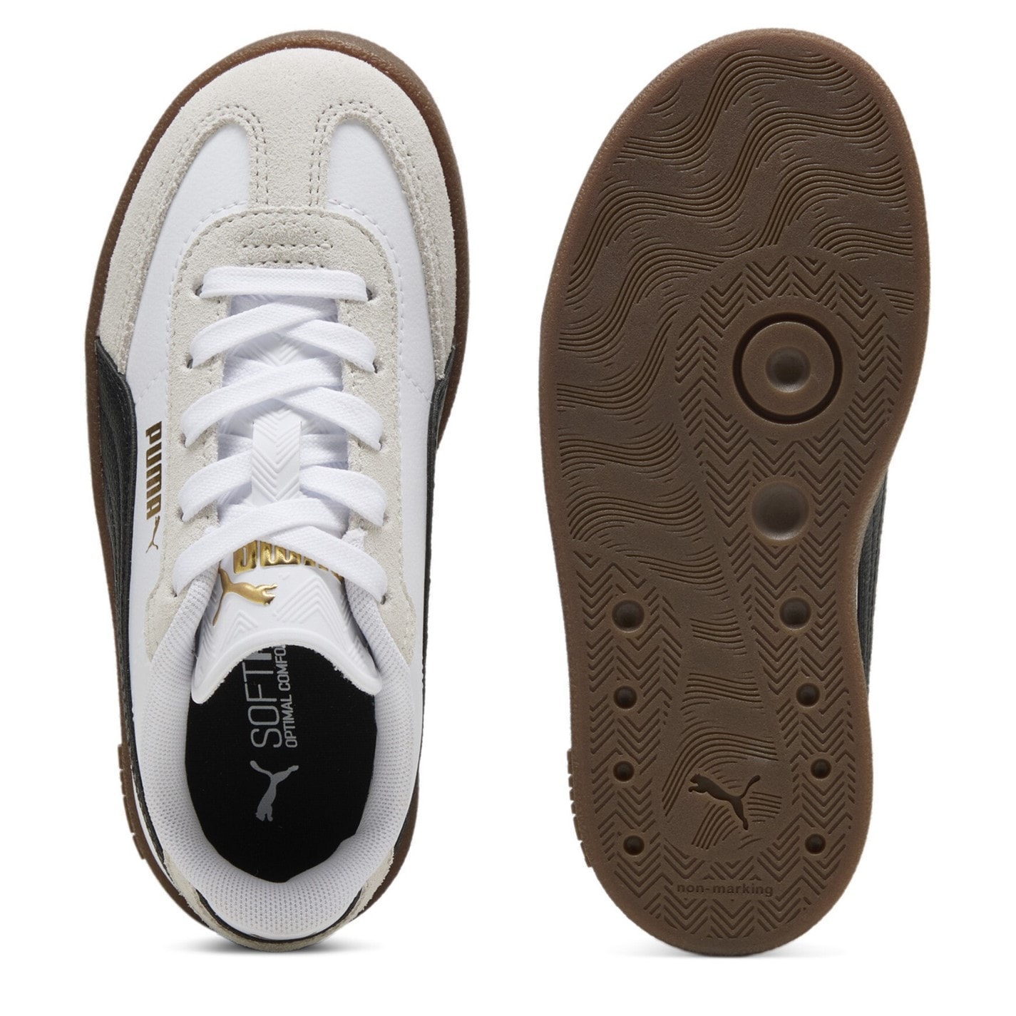 Tenisky Puma White 2691852 Club II Era Trainers Childrens - 3