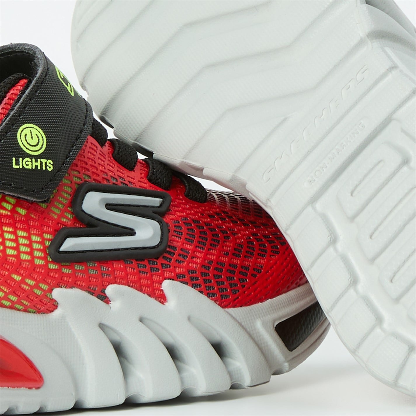 Tenisky Skechers Red 3406755 Flex-Glow Child Boys Trainers - 3