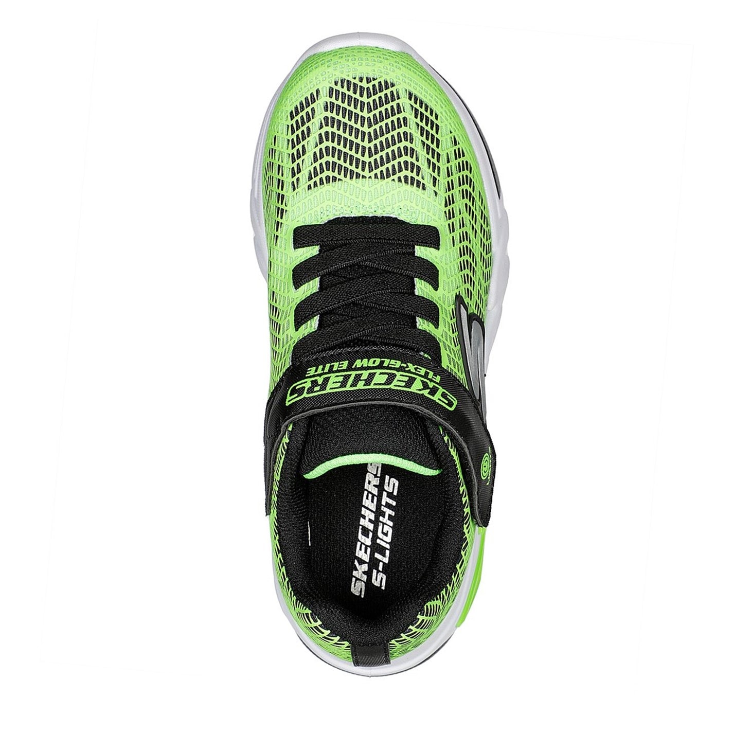 Tenisky Skechers Lime 9162506 Flex-Glow Child Boys Trainers - 4