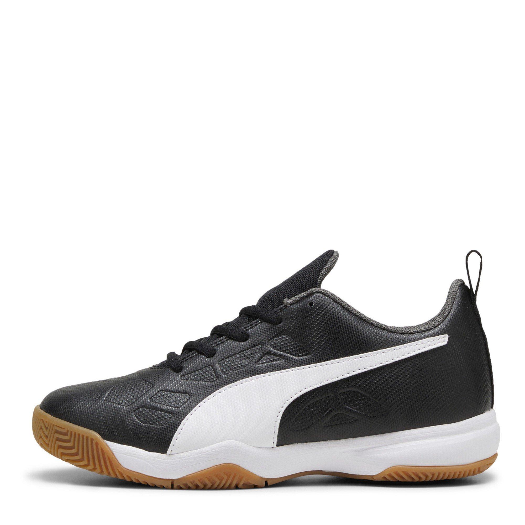 Boty Puma BlkWhtronGtGm 8931222 Unisex Kids' Tenaz Handball Trainers - 1