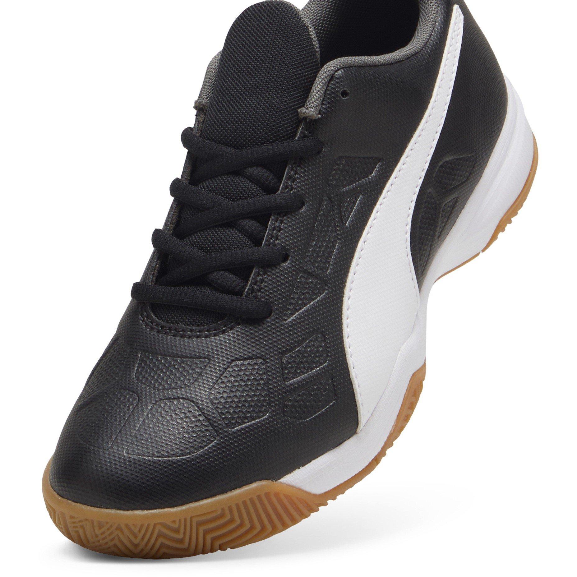 Boty Puma BlkWhtronGtGm 8931222 Unisex Kids' Tenaz Handball Trainers - 5