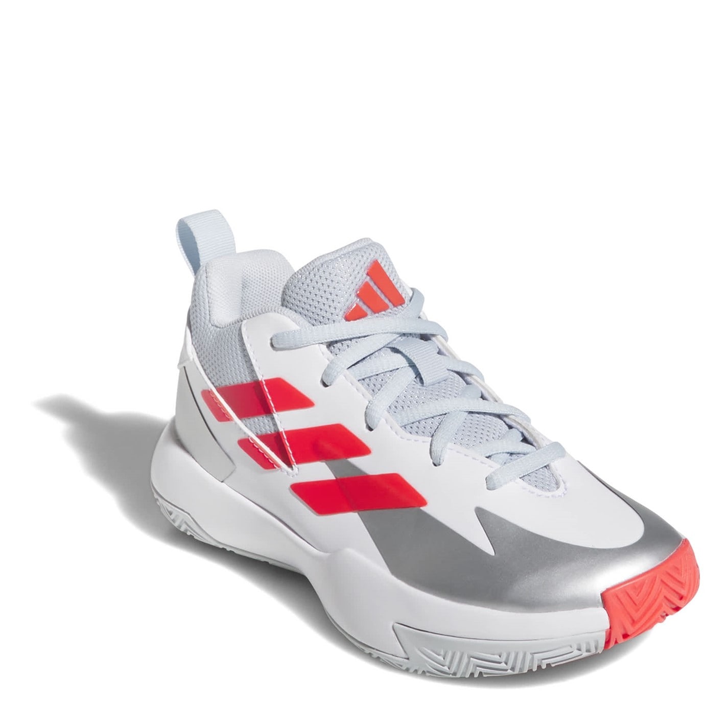 Tenisky adidas Ftwr White 2562252 Cross Em Up Select Mid Trainers Kids - 3