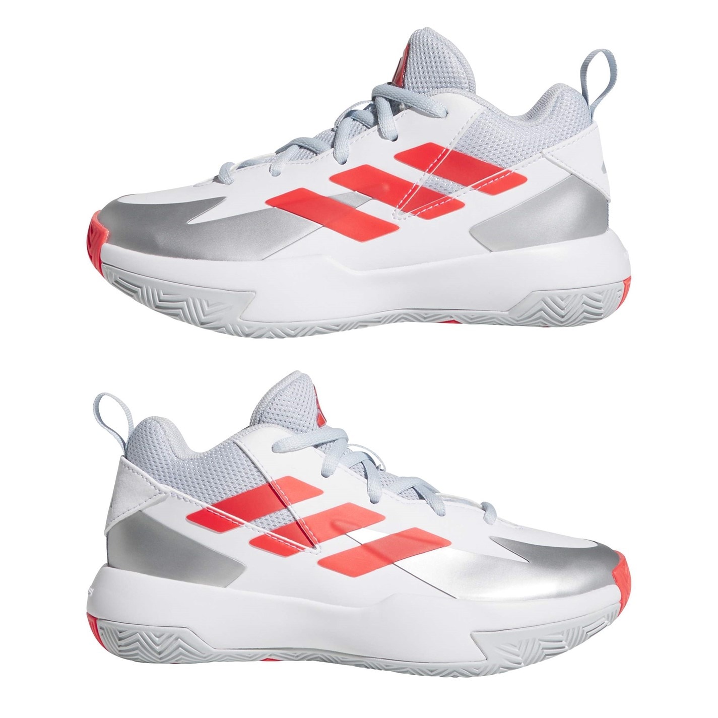 Tenisky adidas Ftwr White 2562252 Cross Em Up Select Mid Trainers Kids - 9