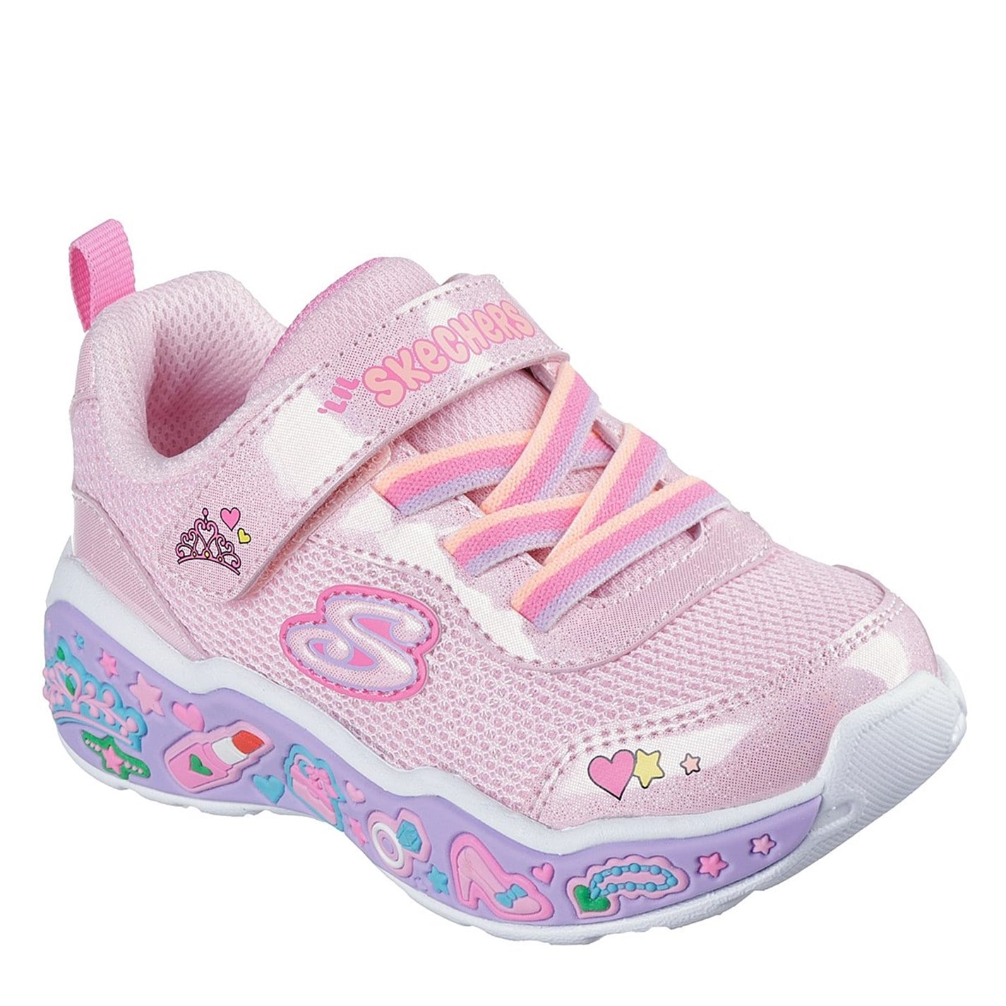 Tenisky Skechers Pink 701603 Kids' Casual Low-Top Trainers - 1